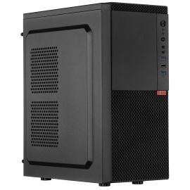 2E Корпус Alfa E130 без БЖ 2xUSB3.0, 1xUSB2.0, 1x80мм, VGA 320мм, ATX, чорний
