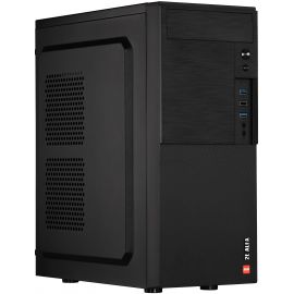 2E Корпус Alfa E190-3U без БЖ 2xUSB3.0, 1xUSB2.0, VGA 320мм, ATX, чорний