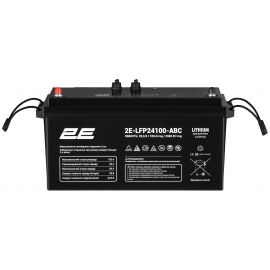 2E Акумуляторна батарея LFP24, 24В, 100А•год, ABC 8S