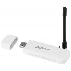 2E Мобільний маршрутизатор PowerLink (MiFi-1 2024) LTE, Wi-Fi4, 1xUSB, 1xCRC9 білий