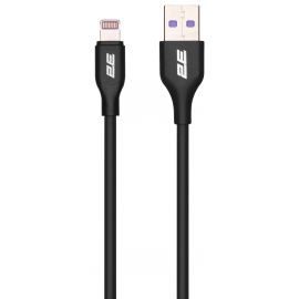 2E Кабель USB-A - Lightning Glow 1m black