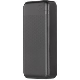 2E Портативний зарядний пристрій 20000mAh, DC 5V, 2.1A, Type-C, MicroUSB, USB-А, black