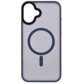 2E Чохол Basic для iPhone 16 Plus, Soft Touch MagSafe Cover, синій світлий