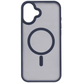 2E Чохол Basic для iPhone 16 Plus, Soft Touch MagSafe Cover, синій темний