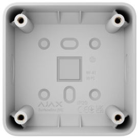 Ajax Монтажна коробка SurfaceBox, для вимикачів Ajax LightSwitch, розеток Ajax Outlet, біла