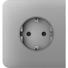 Ajax Бічна панель для вбудованої розетки SideCover for Outlet Basic, fog