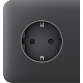 Ajax Бічна панель для вбудованої розетки SideCover for Outlet Basic, graphite