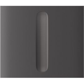 Ajax Кнопка центральна для одноклавішного вертикального вимикача димера CenterButton Dimmer Vertical 1-gang 2-way for LightSwitch, Jeweler, бездротовий, grey