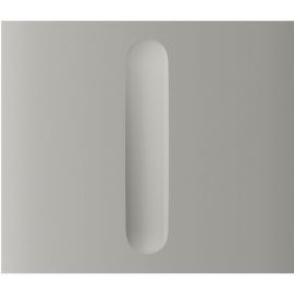 Ajax Кнопка центральна для одноклавішного вертикального вимикача димера CenterButton Dimmer Vertical 1-gang 2-way for LightSwitch, Jeweler, бездротовий, oyster