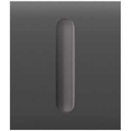 Ajax Кнопка центральна для одноклавішного вимикача димера CenterButton Dimmer 1-gang 2-way for LightSwitch, Jeweler, бездротовий, grey