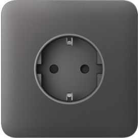 Ajax Передня панель для вбудованої розеткиSoloCover for Outlet Basic, grey