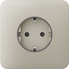 Ajax Передня панель для вбудованої розеткиSoloCover for Outlet Basic, ivory