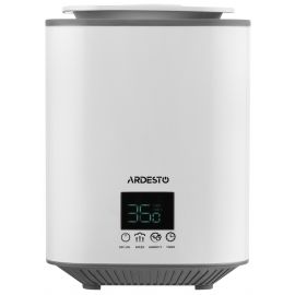 ARDESTO Зволожувач повітря ультразвуковий, 25м2, 3.1л, 250мл/г, електр. кер-ння, верх. залив води, дисплей, білий