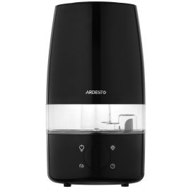 ARDESTO Зволожувач повітря ультразвуковий, 30м2, 4л, 280мл/г, електр. кер-ння, пульт ДК, верх. залив води, дисплей, чорний
