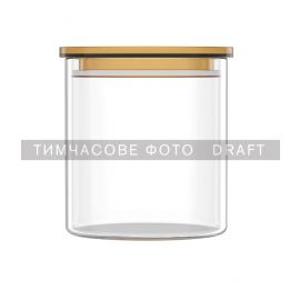 ARDESTO Банка для зберігання Fresh 700мл, скло, пластик, прозорий