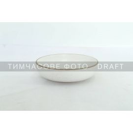 ARDESTO Тарілка супова Midori, 680мл, 18.5см, кераміка, білий