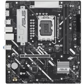 ASUS Материнcька плата PRIME B860M-K s1851 B860 2xDDR5 M.2 DP HDMI Wi-Fi BT mATX