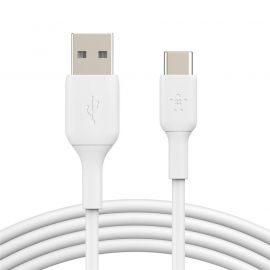 Belkin USB-A - USB-С, PVC[2m, white]