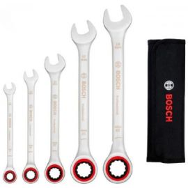 Bosch Ключі комбіновані, набір 5шт, 8,10,13,17,19мм