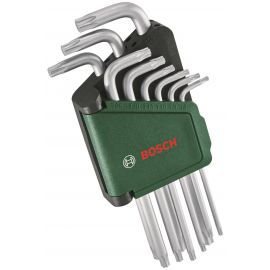 Bosch Ключі шестигранні, набір 9шт, T8-T40