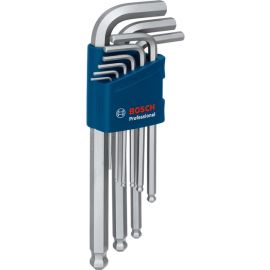 Bosch Ключі шестигранні, набір 9шт, кулястий наконечник