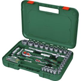 Bosch Набір торцевих головок і біт, 1/2", 25 предметів, з тріскачкою