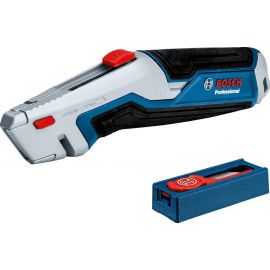 Bosch Ніж складаний, трапецієвидне лезо, пластиковий корпус, 253 мм, набір лез 13шт