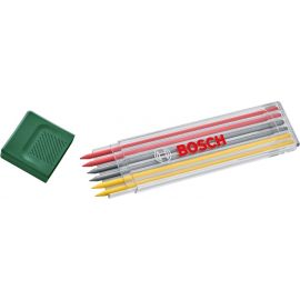 Bosch Грифелі для маркера глибокого отвору різнокольорові, 6 шт.