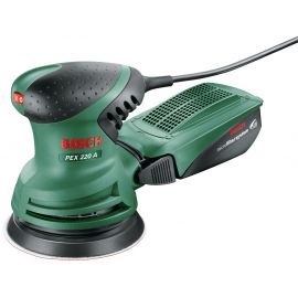 Bosch Шліфмашина ексцентрикова PEX 220 A 220Вт 125мм 24000об·хв 1.2кг