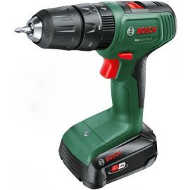 Bosch Шурупокрут-дриль акумуляторний EasyImpact 18V-40 18В 2х2А·год 20·38Нм 0-430·0-1630об·хв кейс ЗП набір з 34 предметів (АС Xline) 1.4кг
