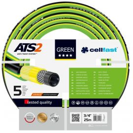 Cellfast Шланг садовий GREEN ATS 3/4", 25м, 5 шарів, до 30 Бар, -20…+60°C