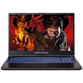 Dream Machines Ноутбук RG2050-15 15.6FHD IPS, Intel i5-13420H, 32GB, F1TB, NVD2050-4, DOS, чорний