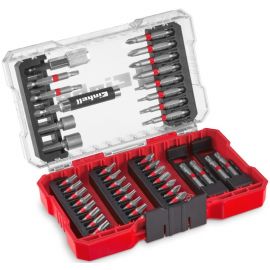 Einhell Біти, набір 42шт, HEX, PH, PZ, Torx, 50мм, кейс
