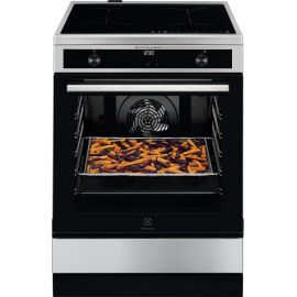 Electrolux Плита електрична індукційна, 73л, 60x60см, дисплей, конвекція, пара, нерж