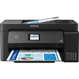 Epson БФП ink color A3 EcoTank L14150 38_24 ppm Fax ADF Duplex USB Ethernet Wi-Fi 4 inks Black Pigment