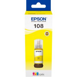 Epson Контейнер з чорнилом 108 EcoTank L8050/L18050 yellow