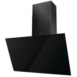 Faber Витяжка похила, 80см, 1169м3г, Tweet Ev8 Led Bk A80, чорний