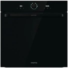 Gorenje Духова шафа електрична, 77л, A, пара, дисплей, макс.темпер.-300, чорний