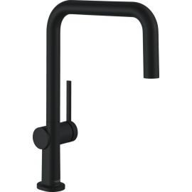 Hansgrohe Змішувач для кухні Talis M54, довж.виливу - 216мм, поворотний, 1важіль, KMU220, матовий чорний