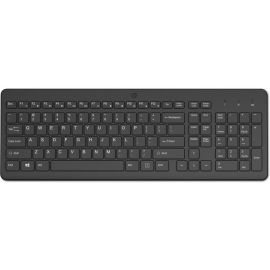 HP Клавіатура мембранна 220, 104key, WL, EN/UK, чорний