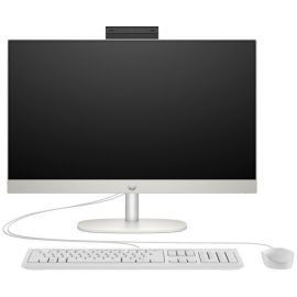 HP Комп'ютер персональний моноблок 240-G10 23.8" FHD IPS AG, Intel i5-1335U, 16GB, F512GB, UMA, WiFi, кл+м, 3р, Win11P, білий