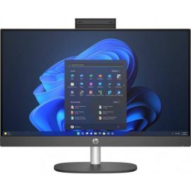 HP Комп'ютер персональний моноблок 245-G10 23.8" FHD IPS AG, AMD R5-7520U, 8GB, F512GB, UMA, WiFi, 2р, DOS, чорний