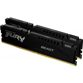 Kingston Пам'ять ПК DDR5 64GB KIT (32GBx2) 6000 FURY Beast Black EXPO