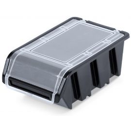 Kistenberg Контейнер для зберігання з кришкою TRUCK PLUS, 15.5*10*7см , пластик, чорний