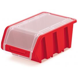Kistenberg Контейнер для зберігання з кришкою TRUCK PLUS, 15.5*10*7см, пластик, червоний