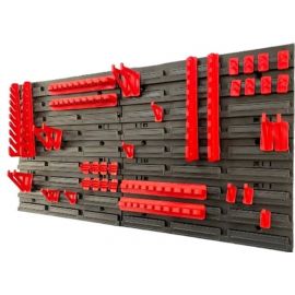 Kistenberg Панель підвісна з набором гачків KS_kit5, 2 панелі 38.6*1.8*39см, 20 гічків, пластик