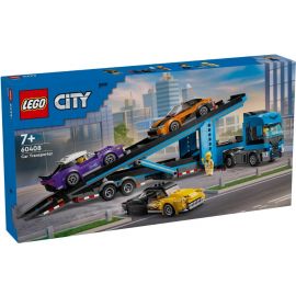 LEGO Конструктор City Вантажівка-транспортер зі спортивними авто