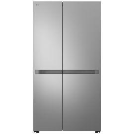 LG Холодильник SBS, 179x91х74, холод.відд.-422л, мороз.відд.-236л, 2дв., А+, NF, інв., диспл внутр., нерж