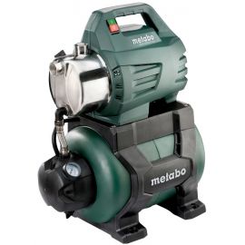 Metabo Насосна станція HWW 4500/25 Inox, 1300 Вт, 4.5 куб/год, висота подачі 48м, всмоктування до 8 м, ресивер 24л, 17.1кг