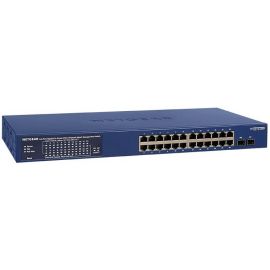 NETGEAR Комутатор GS724TPP 24xGE PoE, 2xSFP, 380Вт, Керований L2